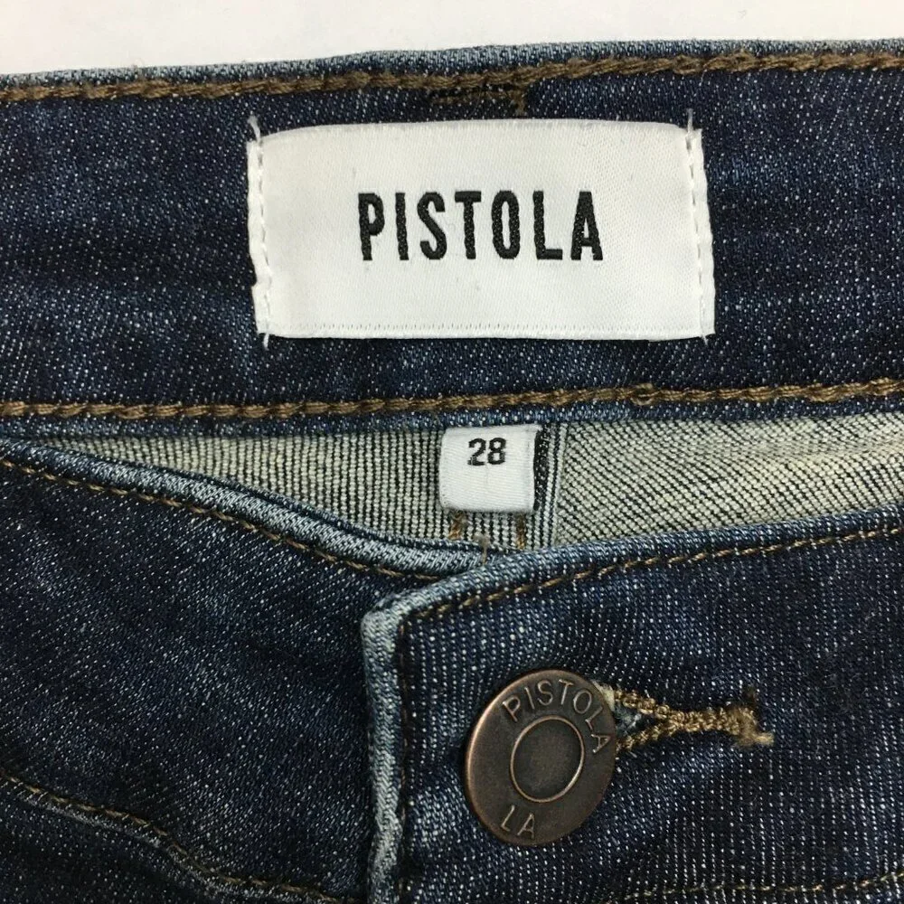 Pistola Women's Skinny Jeans Stretch Ankle size 28 length 26